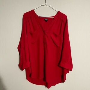 Torrid Harper Women's Red Blouse 1